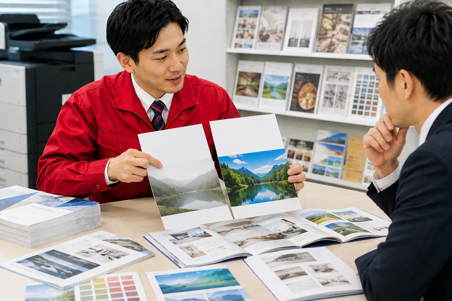 印刷データをしっかりチェックする業者であることを確認する