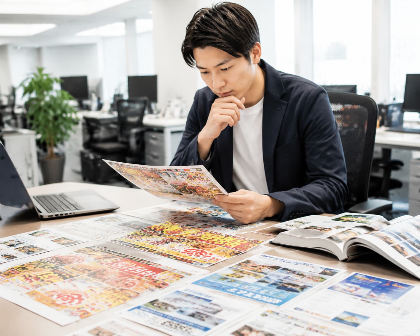チラシ用紙の主な種類と特徴