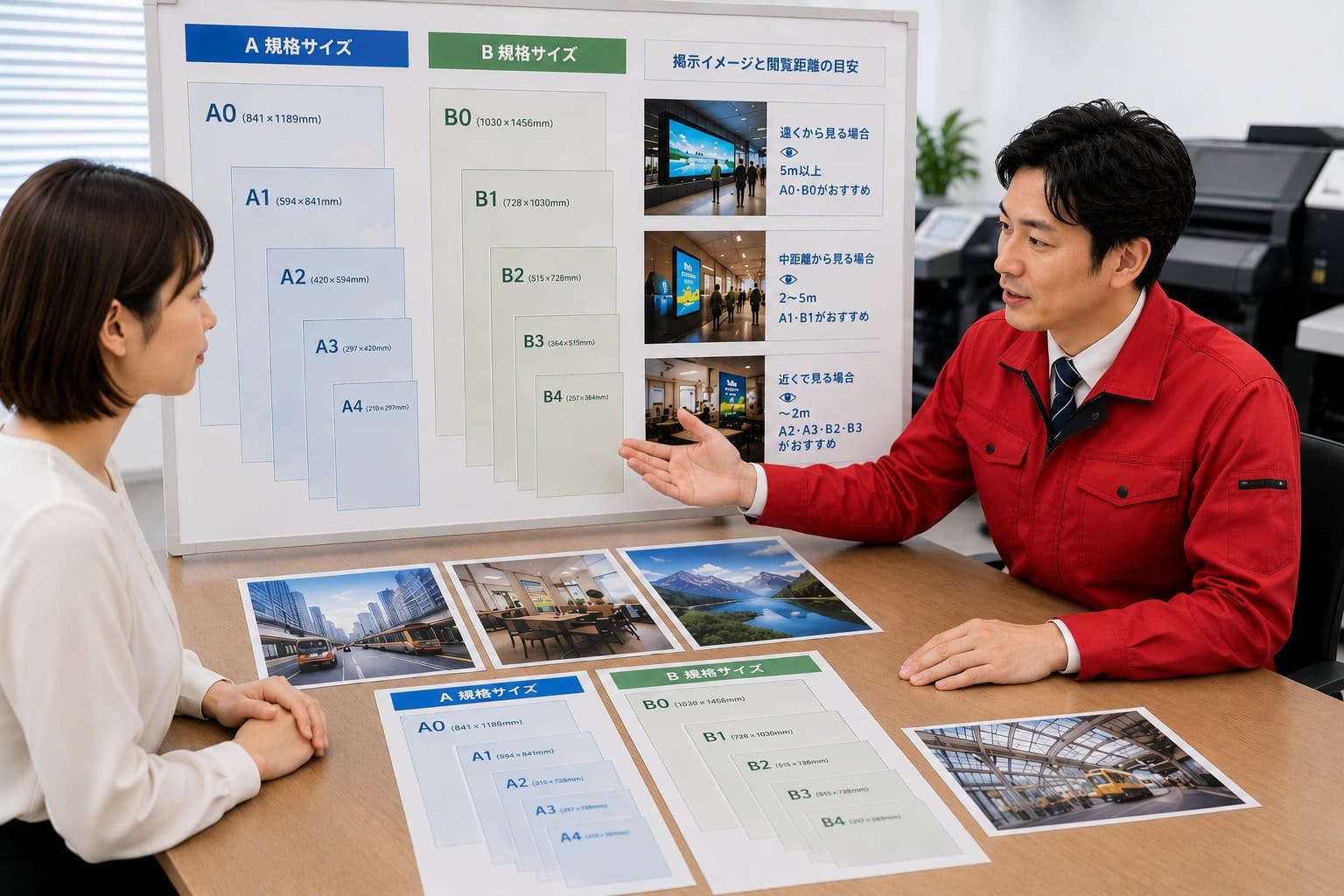 A判チラシの主な用紙サイズと用途