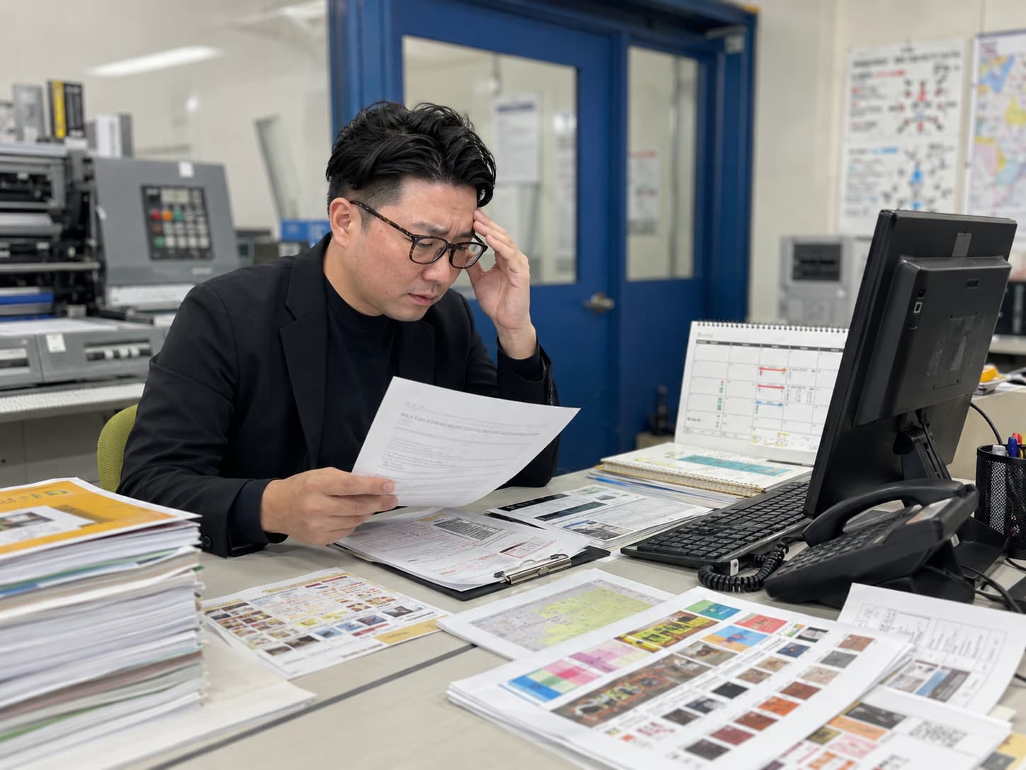 印刷会社に依頼するデメリット