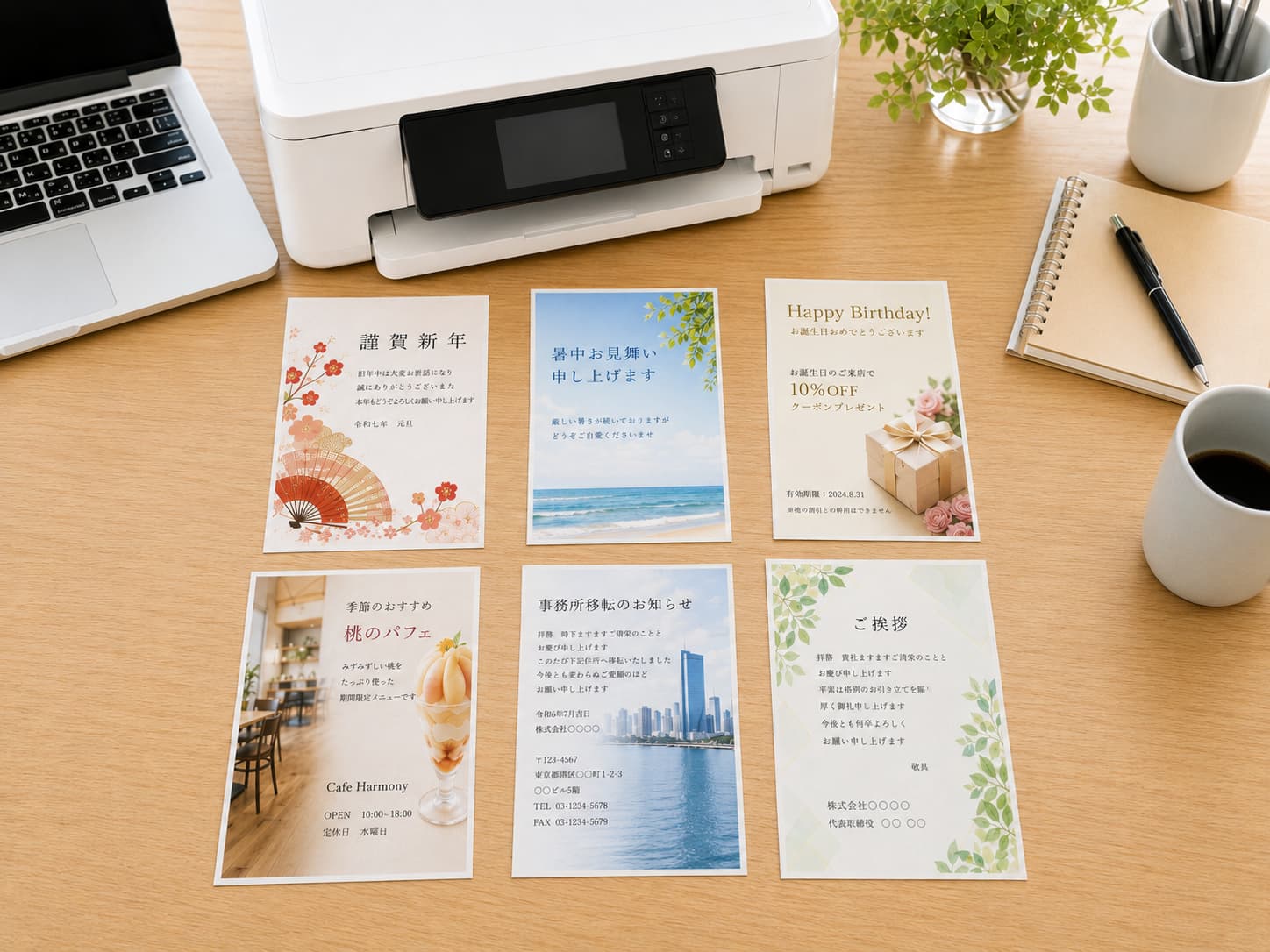官製はがきを使って印刷することは可能？
