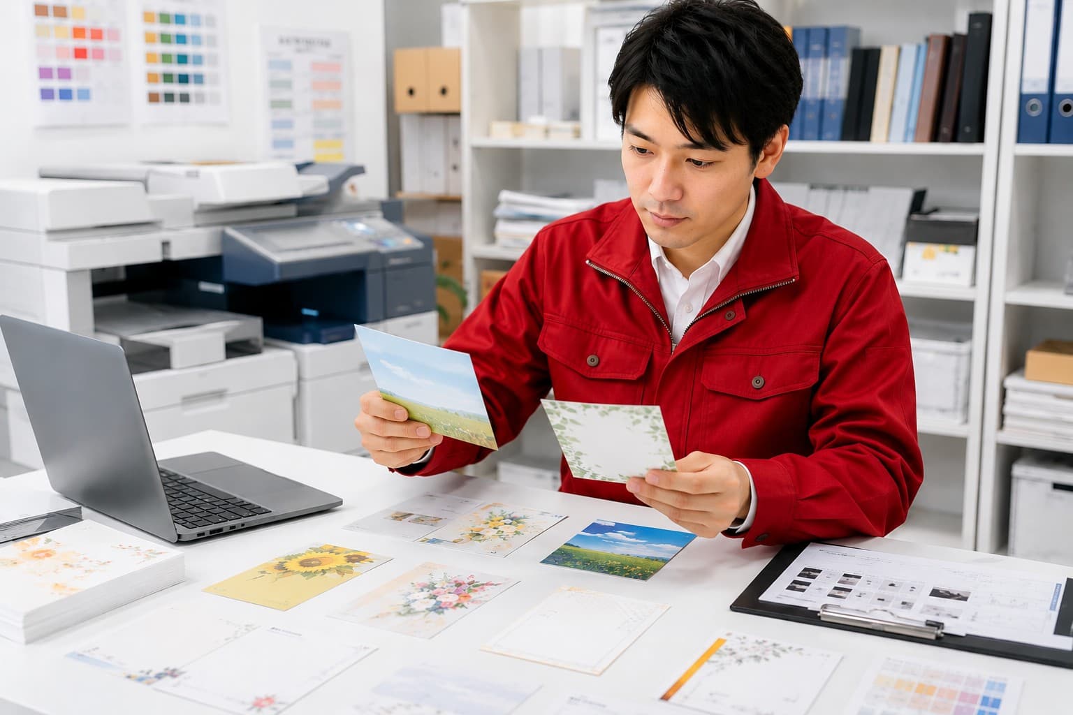 圧着はがきの加工タイプと特徴