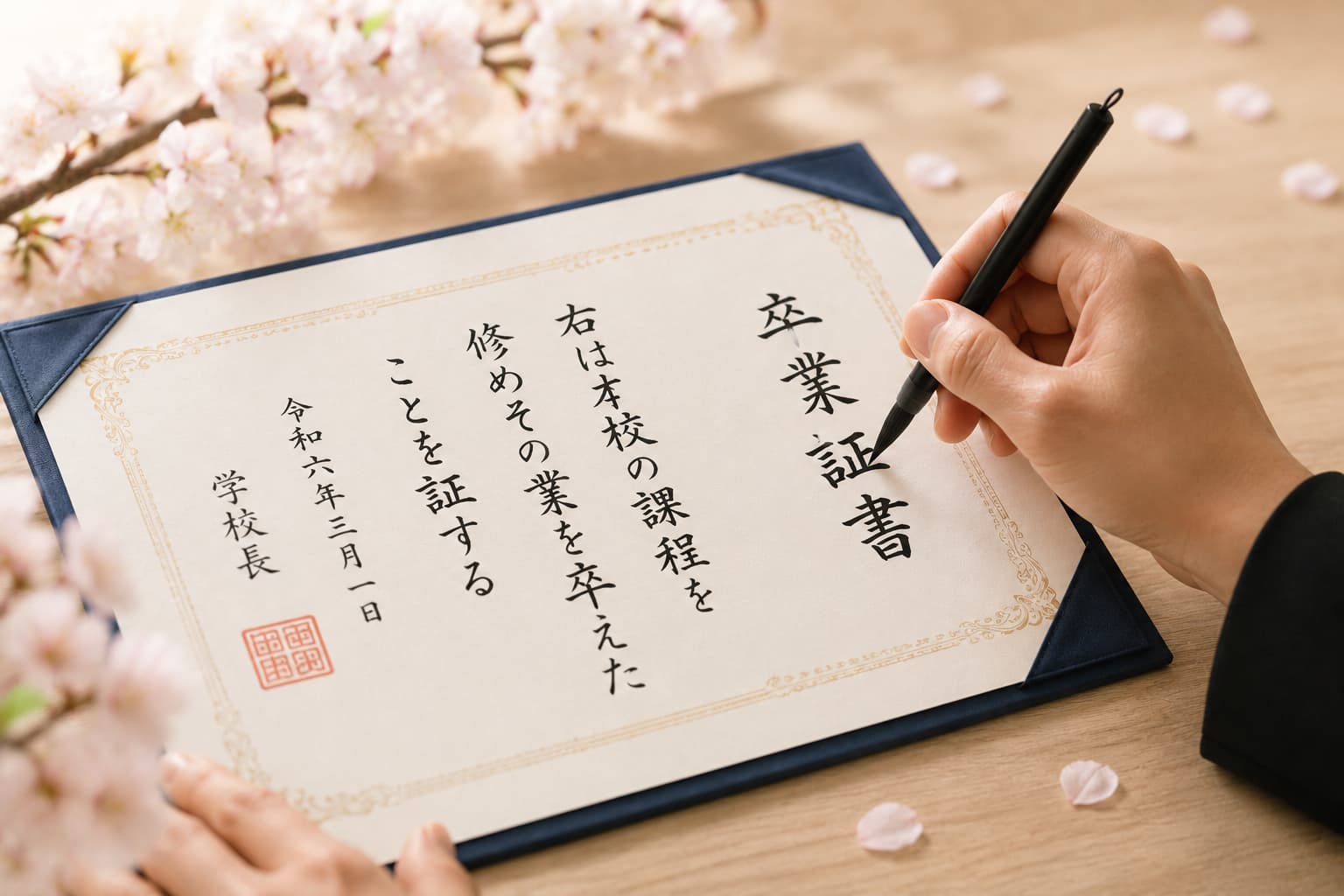 卒業証書を手書きにするメリット