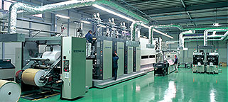 自社工場印刷機械設備