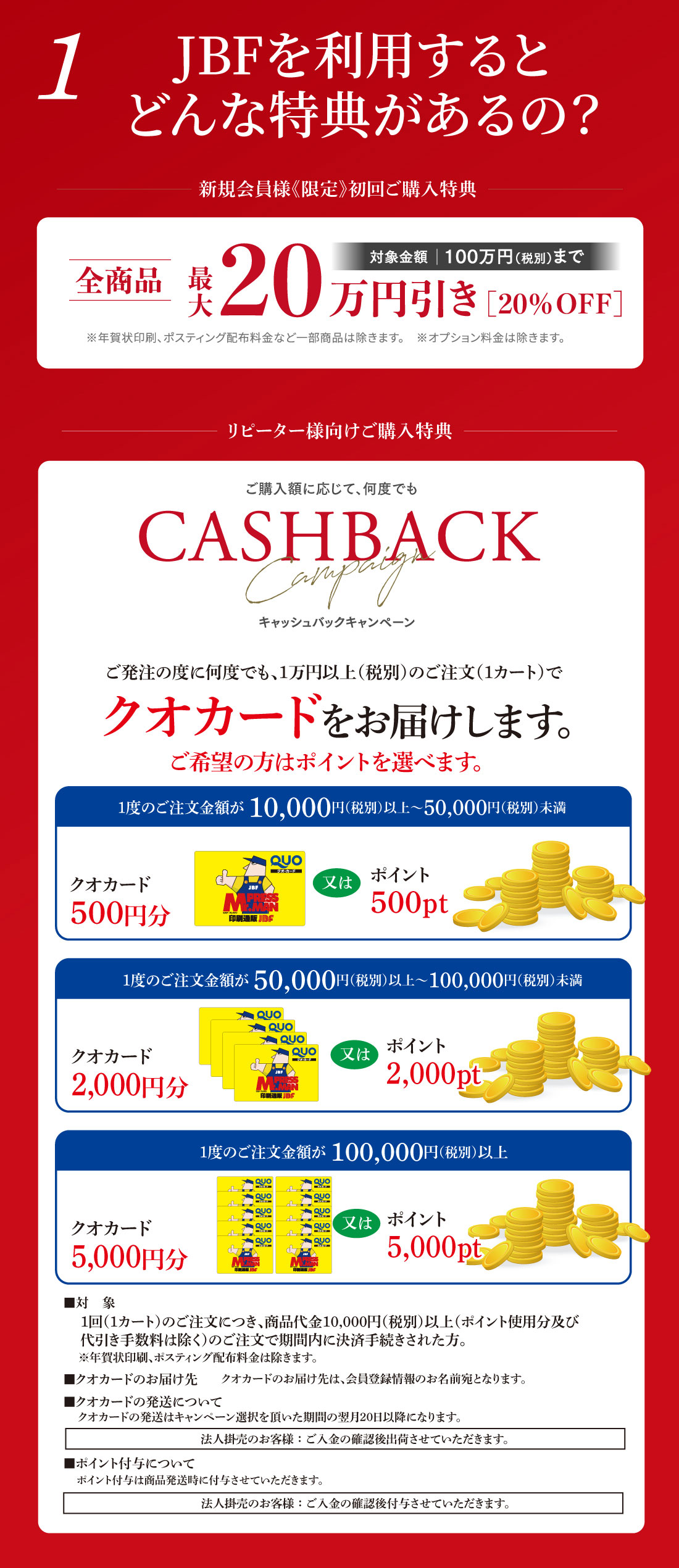 ＪＢＦを利用するとどんな特典があるの？