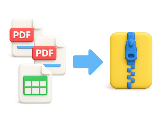 方法2.ZIPファイルに圧縮