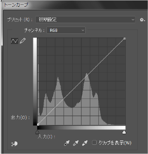 トーンカーブ