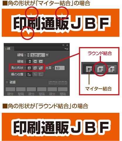 ひと手間加えてきれいなフチ文字をつくろう 高品質で格安印刷通販ならjbf